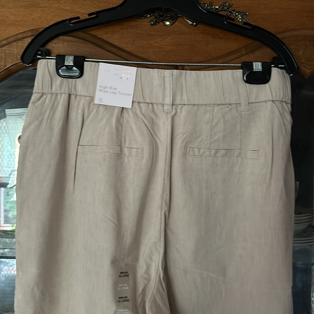 Wide leg linen pants - Picture 3 of 6